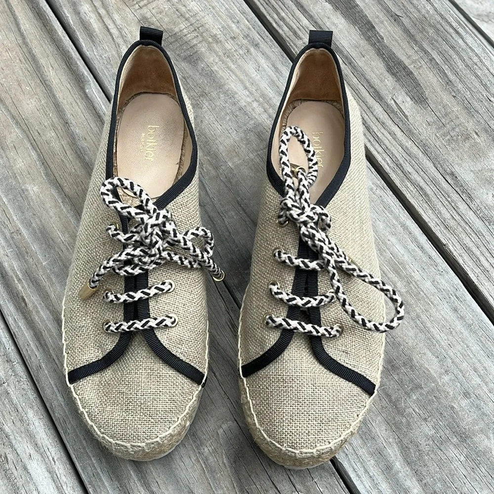 Botkier New York Wren Oxford Espadrilles Size 7